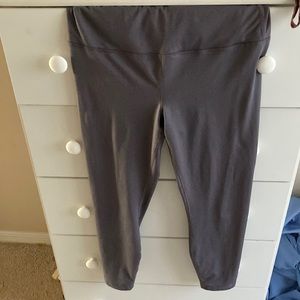 Purple workout pants